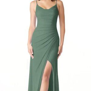 Azazie Deandra Eucalyptus - Size 6